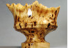 Handmade Wooden Candy Bowl Poplar Burl Wood